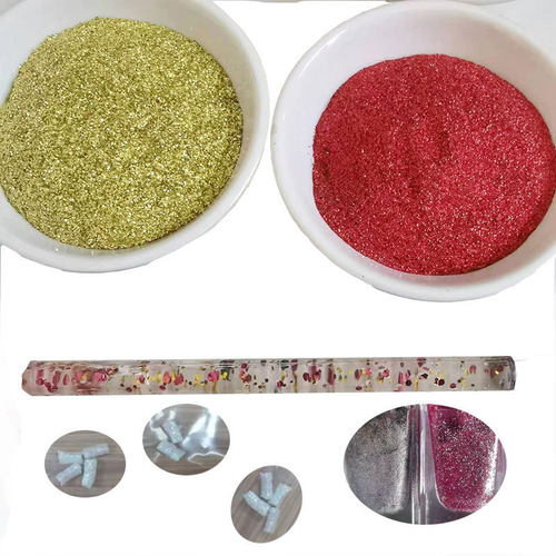 厂家批发铝质注塑金葱粉铝制耐高温闪粉亮片塑胶塑料耐高温金葱粉