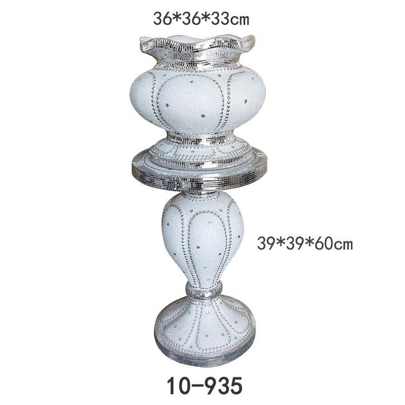 美式客厅简约现代欧式落地台面花瓶房地产玄关电视柜客厅组合花盆