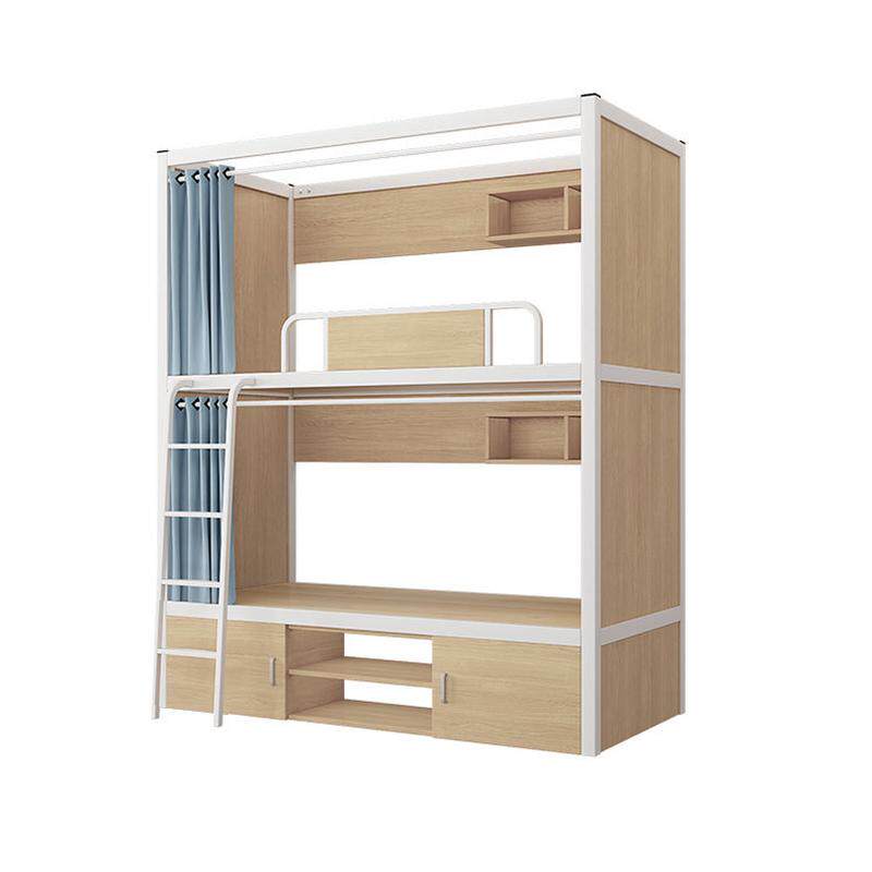 定制学校学生宿舍公寓床公司员工宿舍楼带衣柜办公桌上下铺铁架床