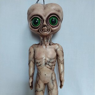 小外星人趣味乳胶挂件