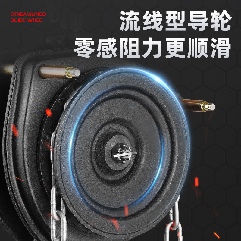 批发VD型三角手拉葫芦2吨3米倒链单链条手拉葫芦起重手动吊葫芦
