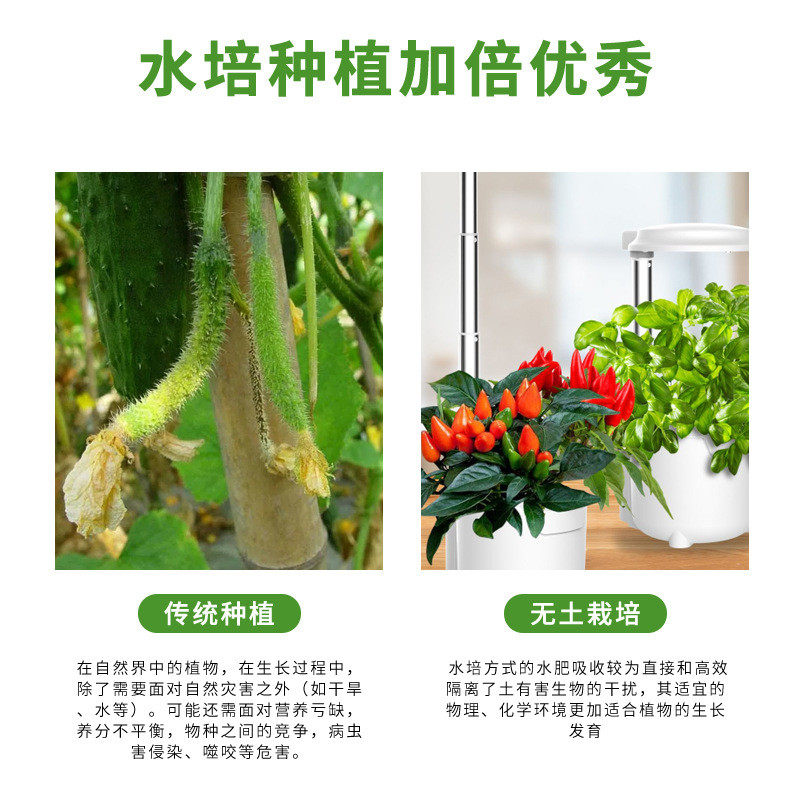 源头厂家智能种植机种菜机室内无土栽培新款园艺水培机