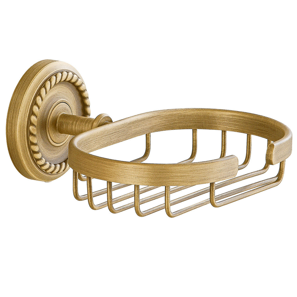 黄铜浴室香皂网复古淋肥皂架子防厕所金色玫瑰金黑色