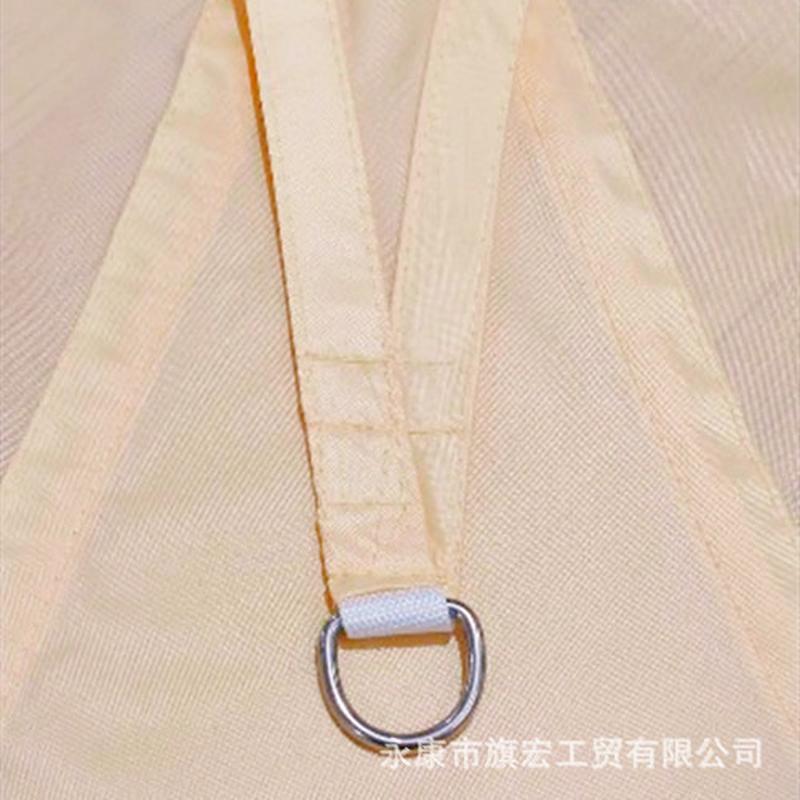 庭院遮阳网5*5*5三角天幕遮阳布户外防晒隔热防水布户外防晒篷布