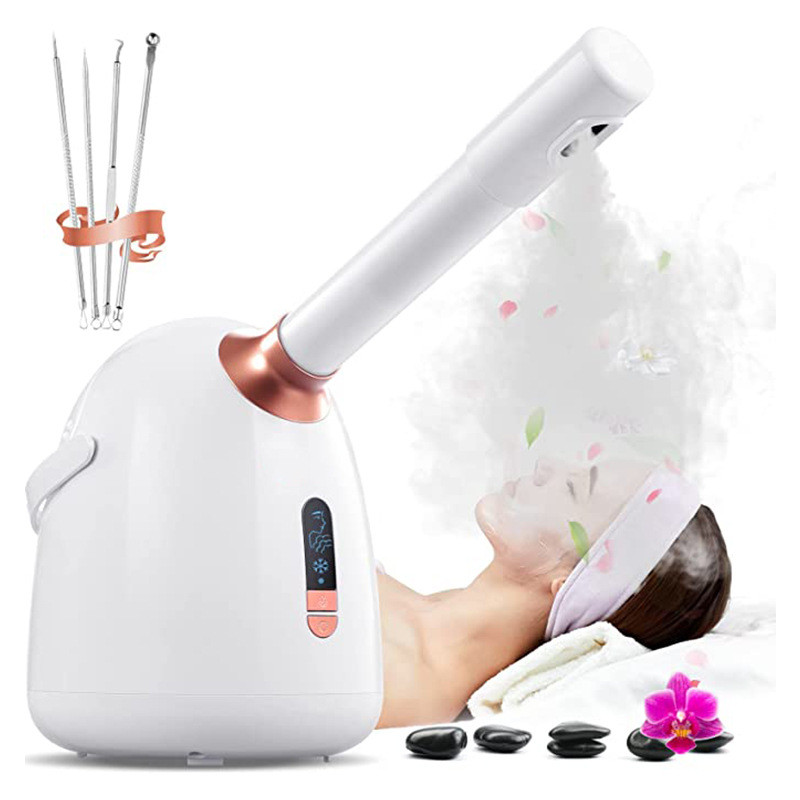 冷热双喷蒸脸器家用美容仪面部补水喷雾仪果蔬香薰蒸脸仪冷热两用