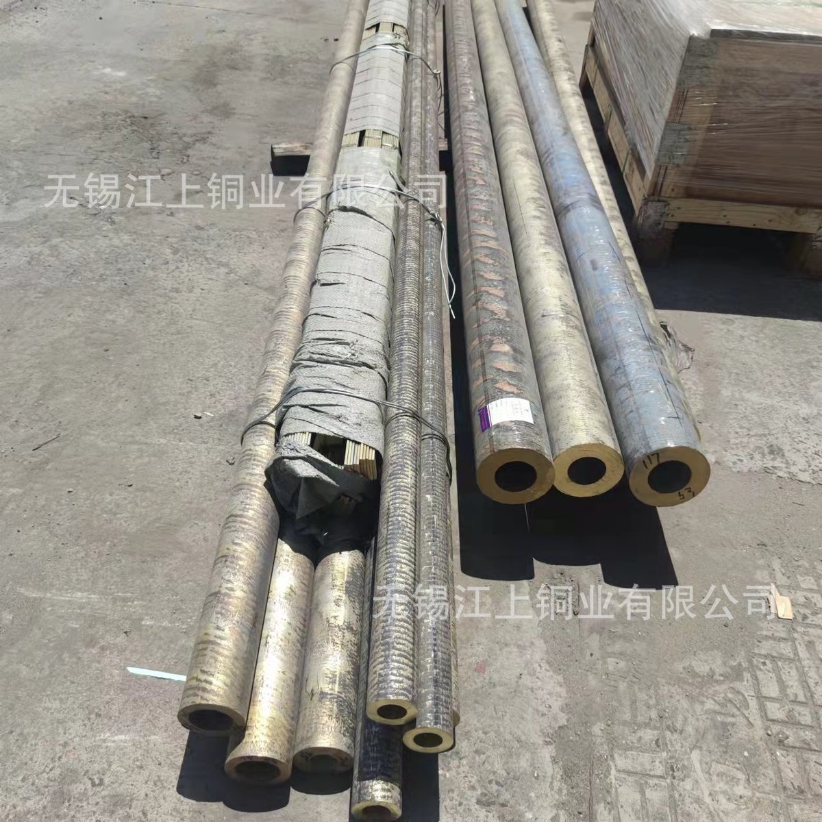 厂家供应qsn663锡青铜管qsn4-3铜套管锡黄铜管铜套厚壁空心铜管