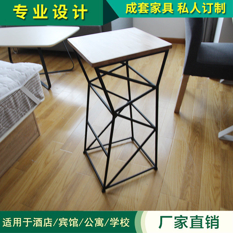 酒店客房家具出租房快捷酒店双人床套房公寓沙发家具
