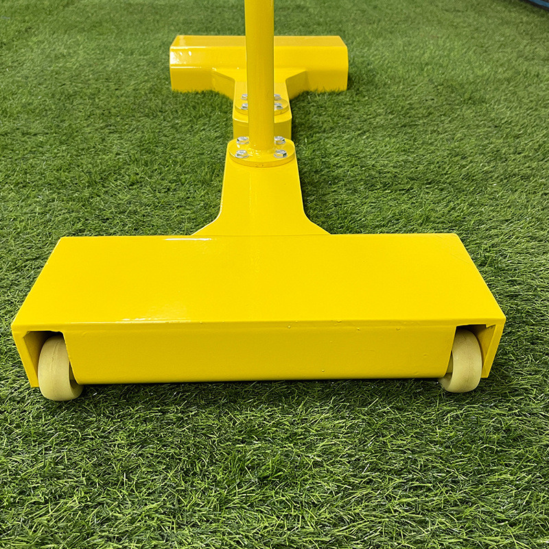 全铸铁羽毛球柱全静电高温喷缩移动式铸铁户外柱标准羽毛球网架