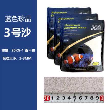 蓝色珍品海砂海缸造景海沙12345菲律宾号沙珊瑚砂海砂