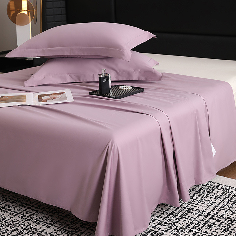 母婴单件床笠南通长绒棉磨毛保暖纯色纯色仅床单单买单人被单