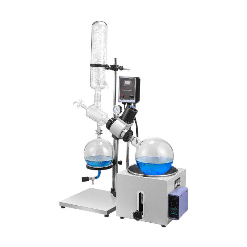 1l-5l旋转蒸发仪实验用油手动升降旋转蒸发器数显减压蒸馏水浴锅