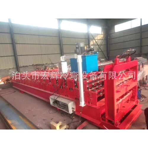 热销厂家供应300mm全自动设备c型钢生产线檩条机冲孔c型钢压型设
