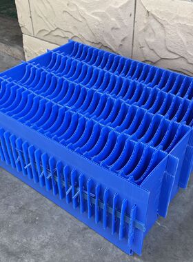 pp黑色防静电批发周转箱刀卡彩色隔断万通板骨架箱4mm5mm中空板