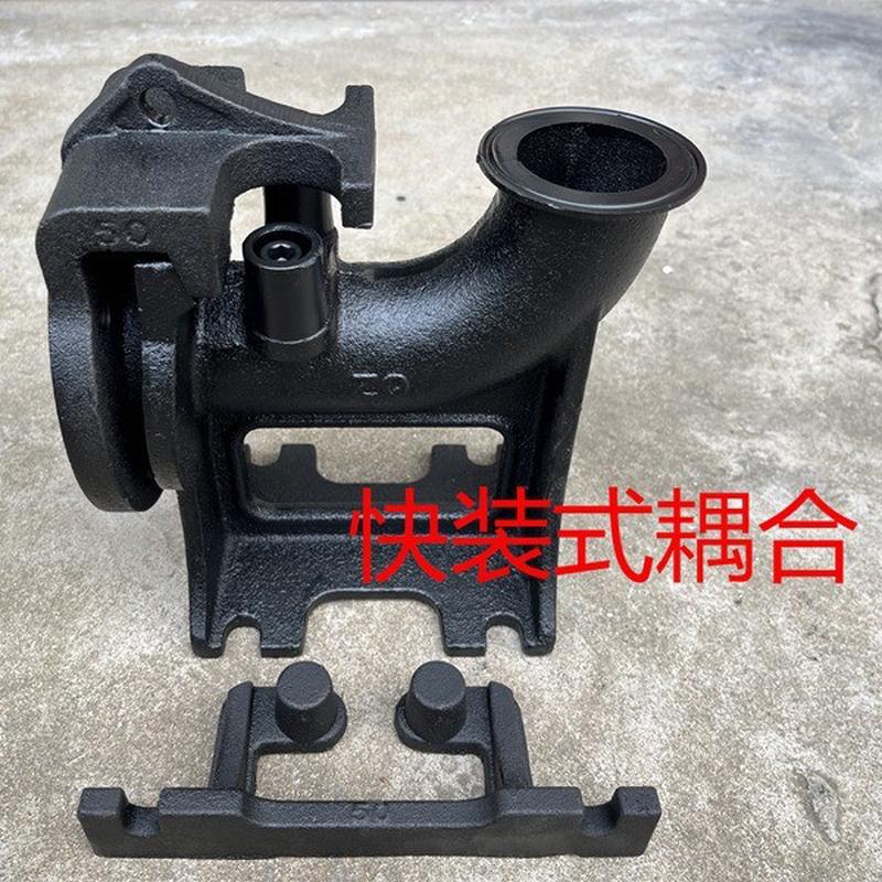 快装耦合器排污泵耦合器自动耦合装置潜水泵自耦器污水提升器