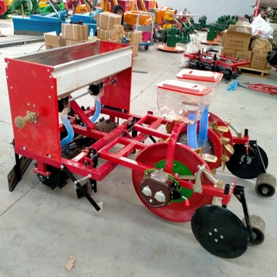 膜上打孔油葵精播机新款玉米大豆膜上点播机起垄施肥覆膜机