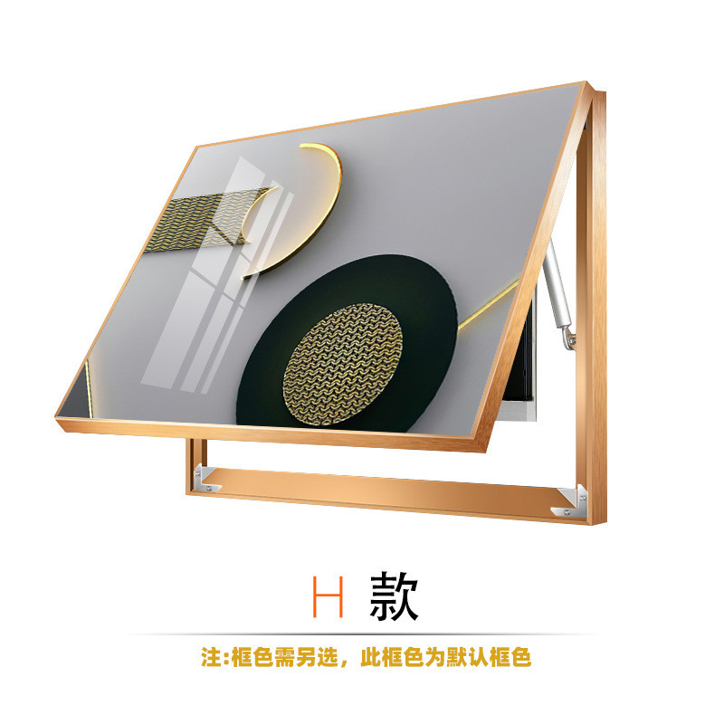 电表箱装饰画现代简约北欧轻奢配电箱遮挡电闸盒创意电源开关挂画