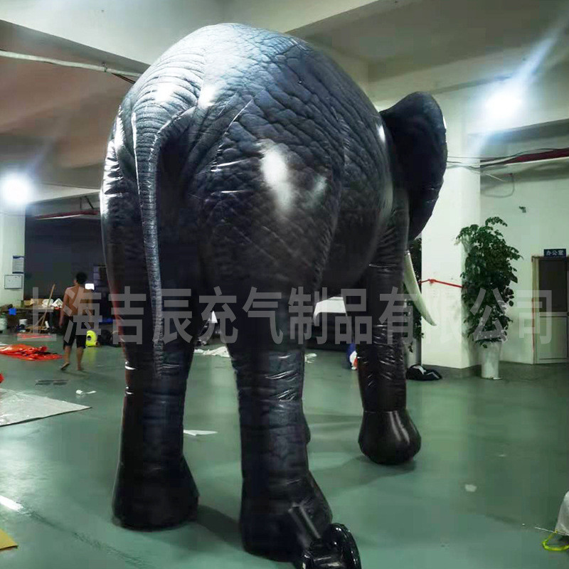 2021新款户外大型活动写实充气卡通造型充气气模充气模型大象