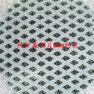 热销a001鱼苗虾苗网纱盖10地漏3毫米40目1毫米鱼池目养殖池防漏防