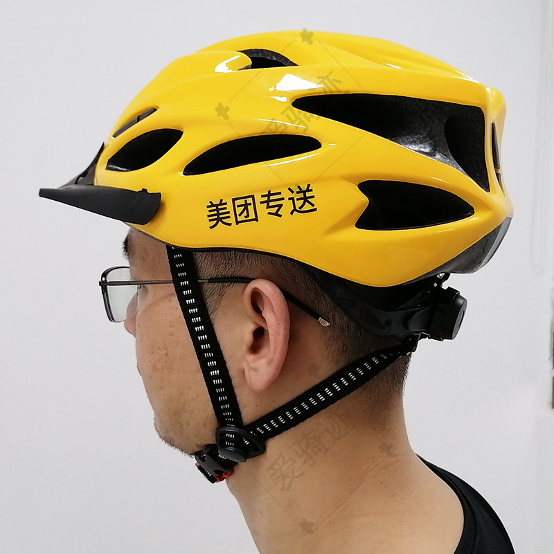 外卖头盔夏季骑自行车电动车头灰男骑手小哥美团帽子防晒透气内衬