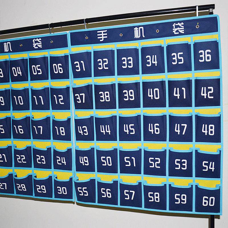 60格教室用手机收纳袋班级挂袋手机袋挂墙员工手机存放袋挂式壁挂,收纳整理,其他收纳袋,淘宝优惠券,粉丝福利购,淘宝优惠卷