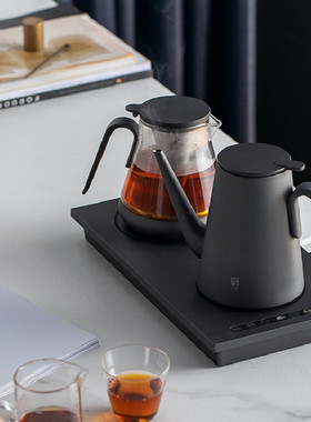 三界DK3-Z电热水壶全自动底部上水煮茶器三合一多功能泡茶烧水壶