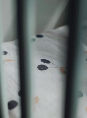 mnx2批发有颗樱桃呀糯软！糯全棉双层纱婴幼儿被套儿童幼儿园