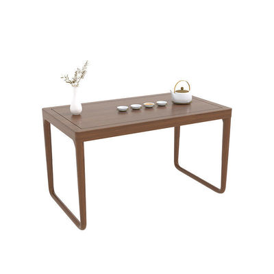 新中式黑胡桃木阳台小茶桌轻奢全实木桌椅茶几现代简约椅禅意茶台