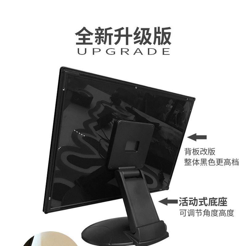 奶茶店发光菜单展示牌点餐牌桌面点价目表单广告牌台式吧台灯箱