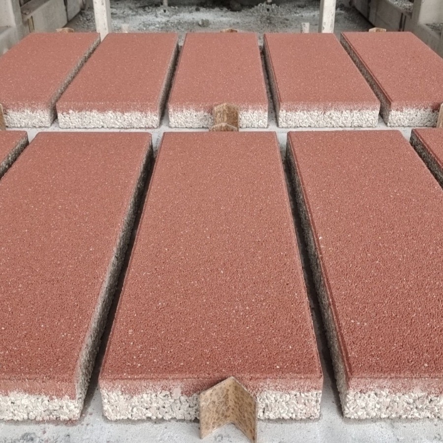 多种烧陶瓷透水砖批发市政道路透水砖人行道步道砖免规格园林铺路