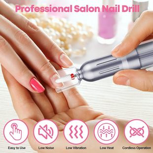 热销磨美甲打磨机充电式便携手持跨境甲器笔式工具卸甲机美甲机批