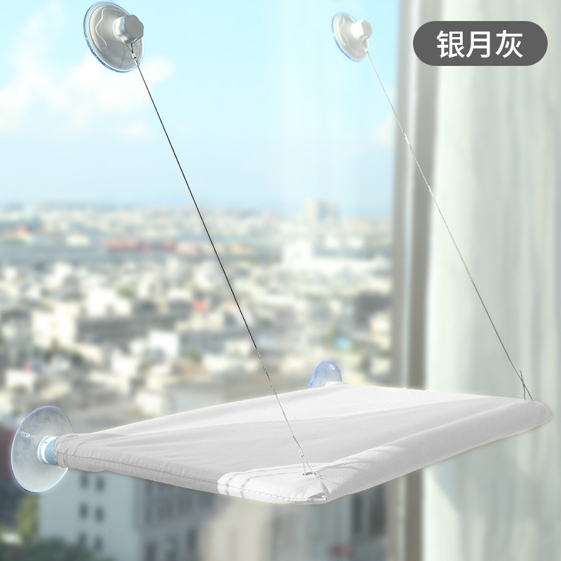 猫咪观景台吊床窗户猫用品挂床阳台猫窝玻璃吊篮猫床晒太阳耐咬