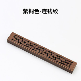 书房香炉家用纯铜线香炉香插仿古檀香熏炉卧茶道铜香炉卧式沉香盒