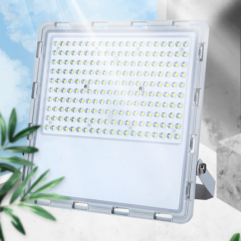 led星厂房投光灯100w200w大功率道路脉仓库庭院新农村户外防水灯
