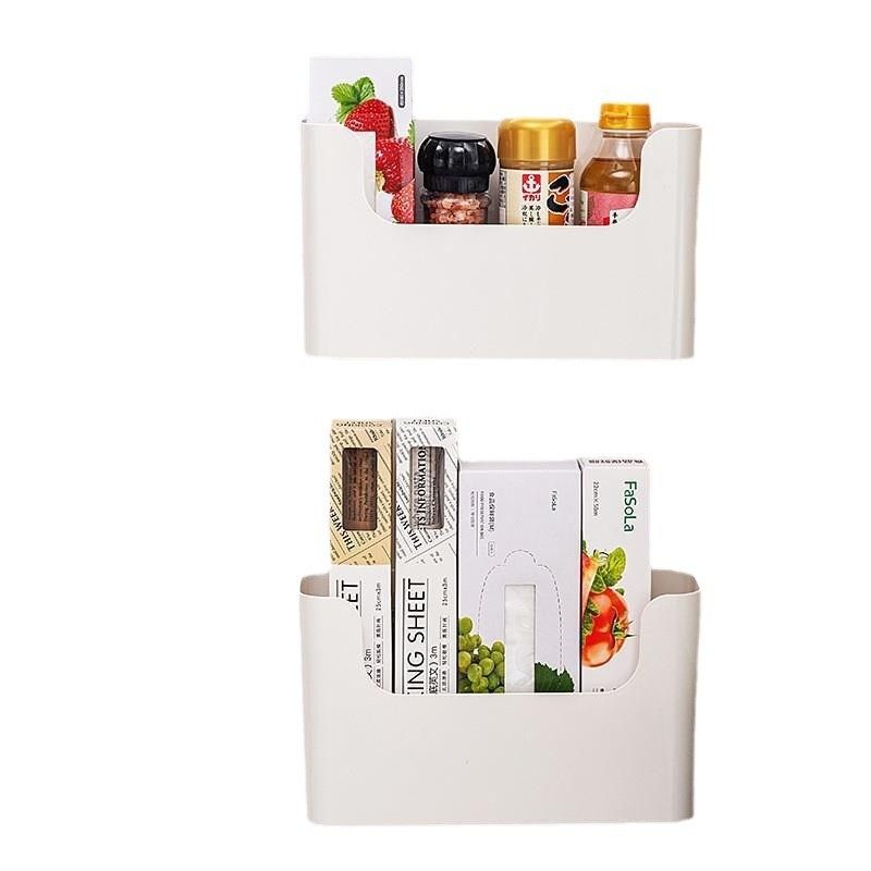 9wor厨房柜门收纳盒橱柜门后置物架挂墙墙上壁挂收纳架窄长型整,收纳整理,桌面收纳盒,淘宝优惠券,粉丝福利购,淘宝优惠卷