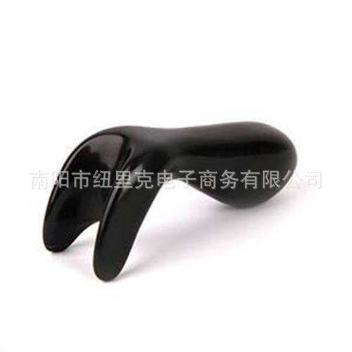 泗滨砭石狗刮痧板脚底按摩背部刮痧刀形砭石全身拨筋按摩