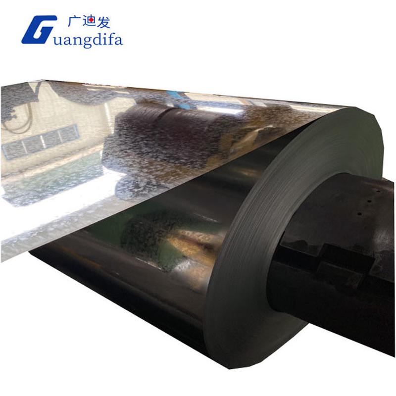 鞍钢可花镀锌板雪花板dx51d机械制造大锌花铁皮板有定尺开平