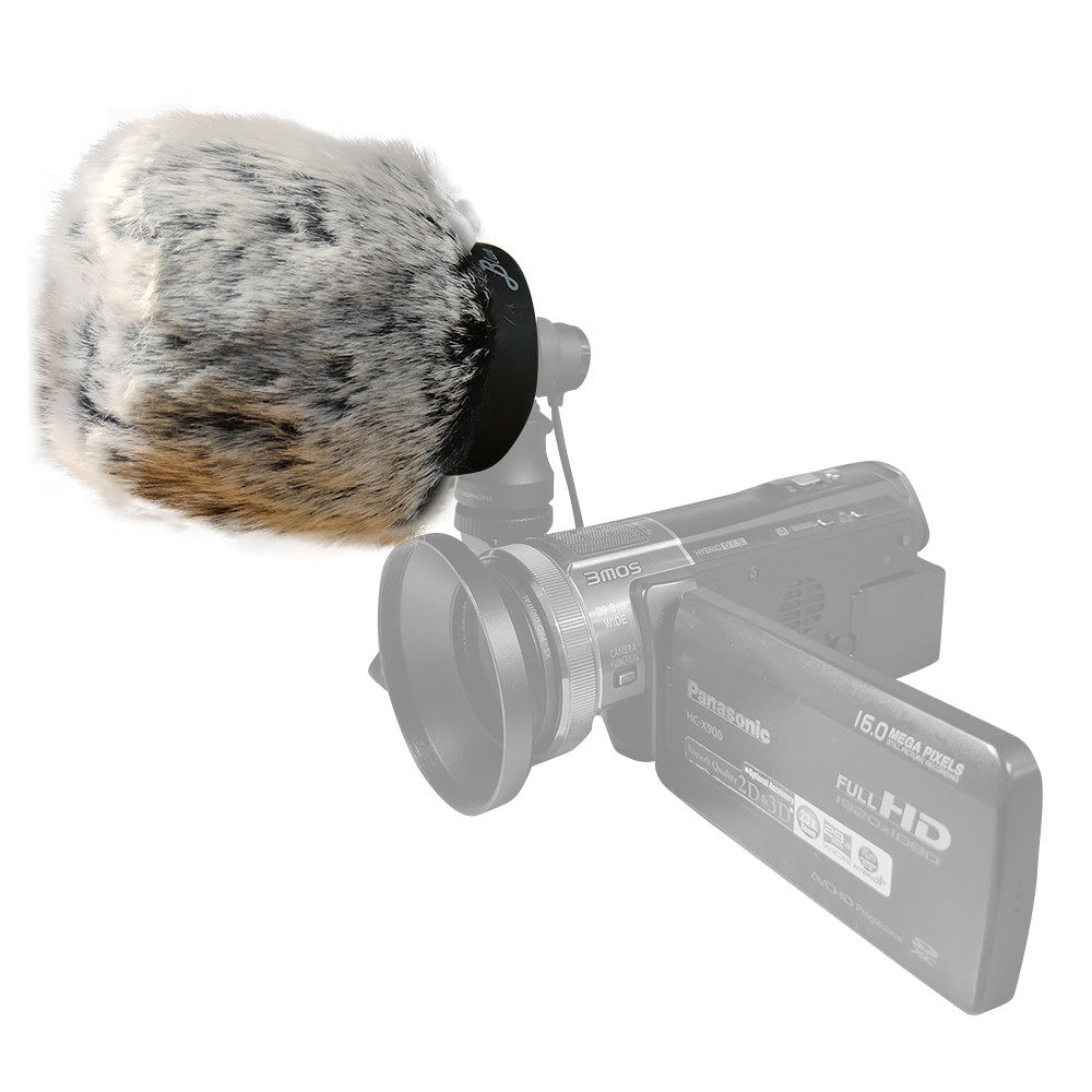 适合罗德采访话筒毛毛套RODE VIDEOMIC GO II指向性麦克风防风罩