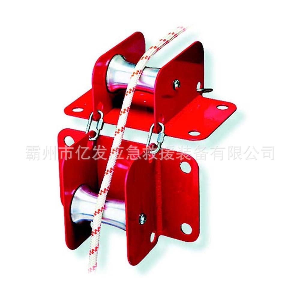 热销墙角滑轮绳索墙角轮手动吊绳护滑轮调节角度卡手动吊绳