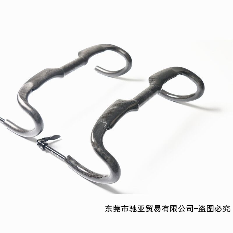 无标新款全碳纤维公路自行车折叠车弯把跑车把小弯把ADH弯把