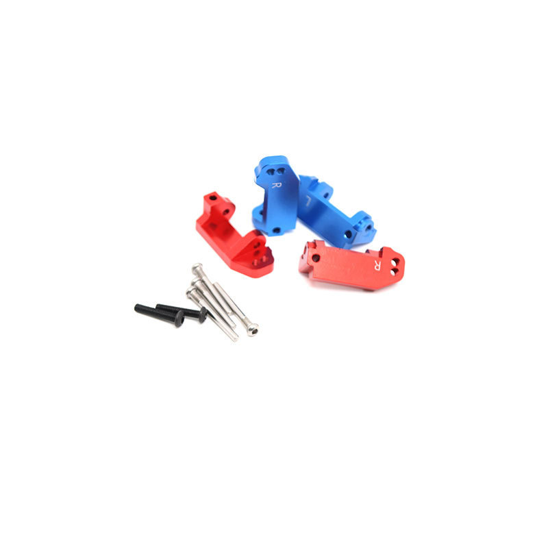 TraxxasSlash2WD铝合金前C座红色蓝色一对