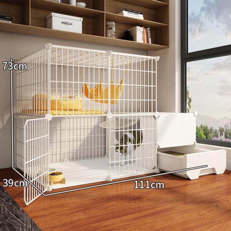 猫笼子猫砂盆家用厕所一体室内不占地小型猫窝自由空间猫别墅,宠物/宠物食品及用品,狗窝/屋/帐篷/沙发,淘宝优惠券,粉丝福利购,淘宝优惠卷