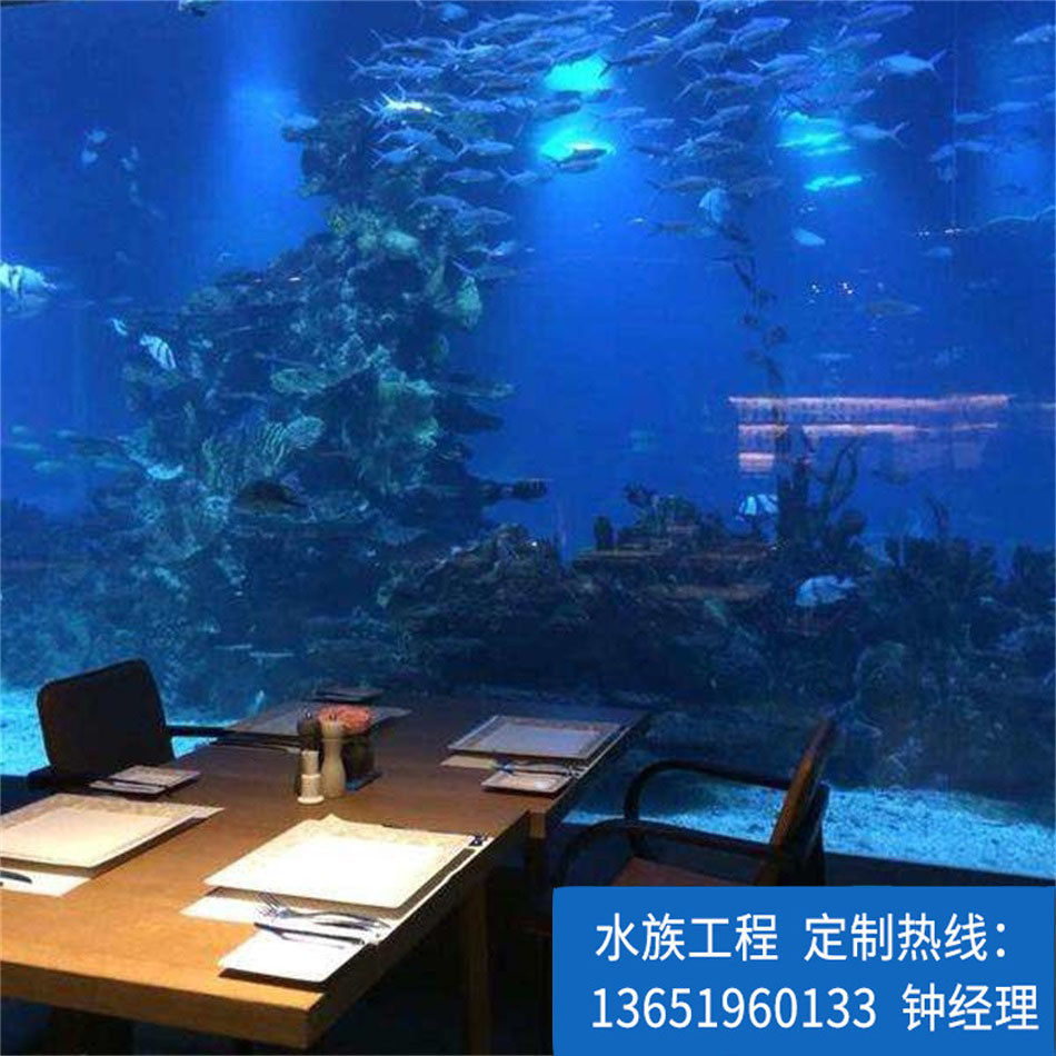 海洋馆设计超大型海洋世界工程亚克力有机玻璃海水鱼缸大型
