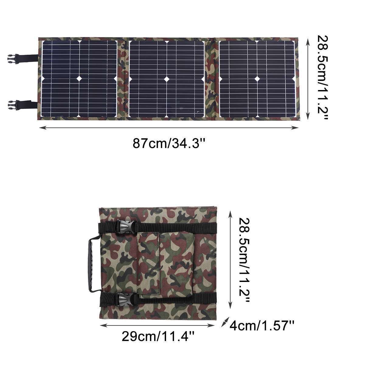 18V36W太阳能电池板可折叠包套装Foldable Solar Panel旅游露营
