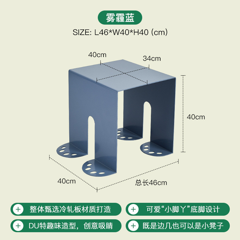 慵懒空间创意脚趾边几设计师网红ins小茶几北欧现代简约铁艺角几