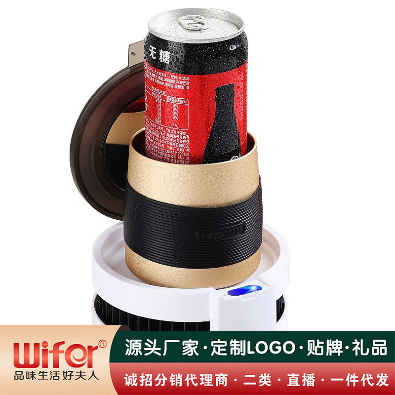 快速恒温暖杯垫 制冰机冷杯垫智能USB无线快充垫制冷杯垫