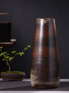 陶瓷工艺品批发复古花瓶大粗落地大花瓶陶罐花瓶陶瓷花瓶土陶艺