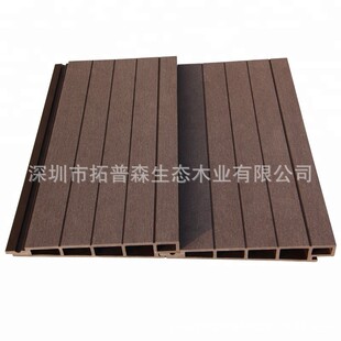 拓普森厂家直销户外塑木pe屋面屋顶凉亭装饰生态木防腐瓦片屋脊