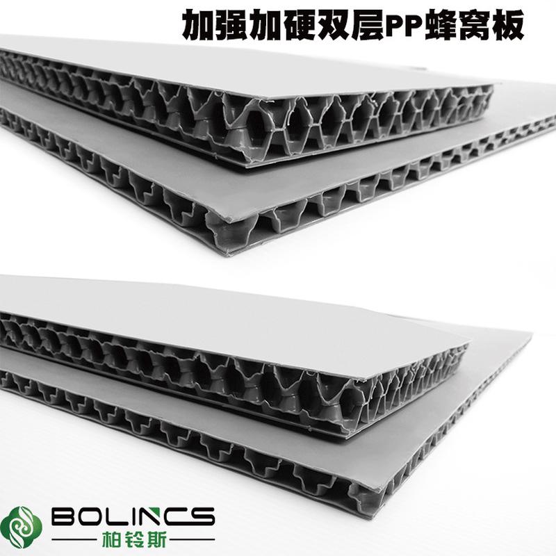 12mm垫板pp蜂窝板材24mm平面加硬汽车发动机配件塑料