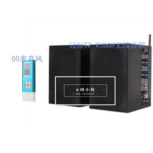 热销标冠科技2.4g无线扩音系统tp-wsd08+（话筒soyo-wtg05）