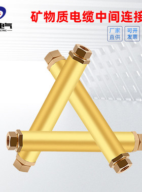矿物质接地对接头bttz柔性刚性防火连接器电缆中间接头yttw批发
